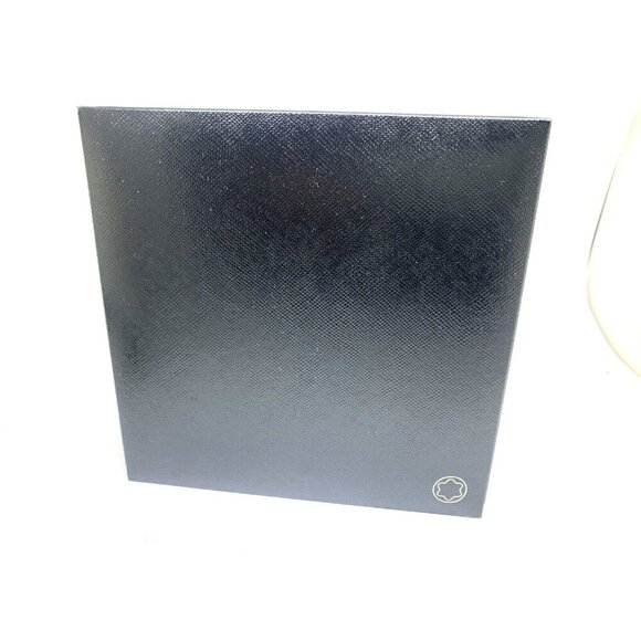 Montblanc Watch Box Presentation Black White Cardboard Display Gift Empty - Picture 5 of 10